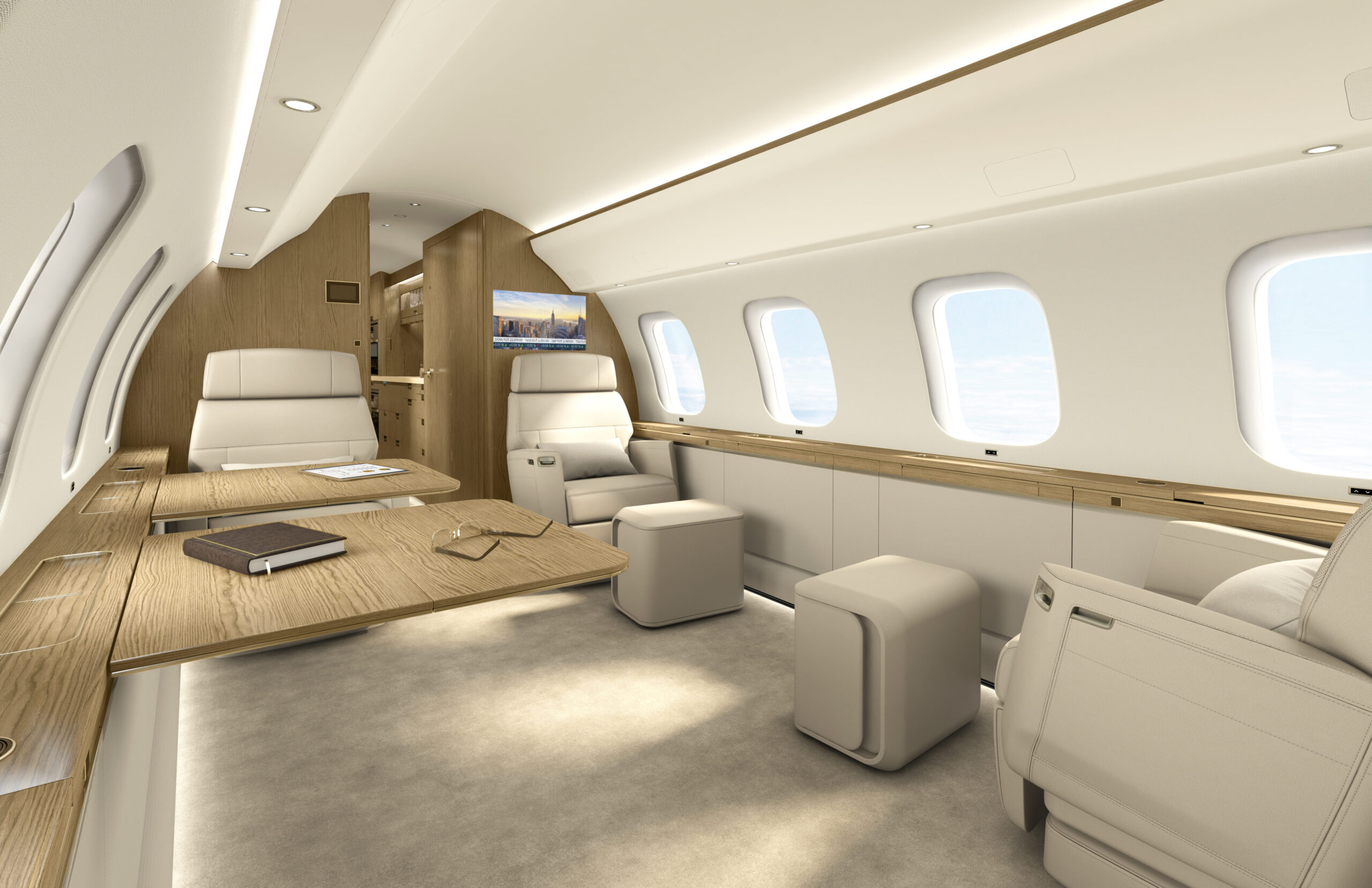 business-class-private-jet-charter-office-setup